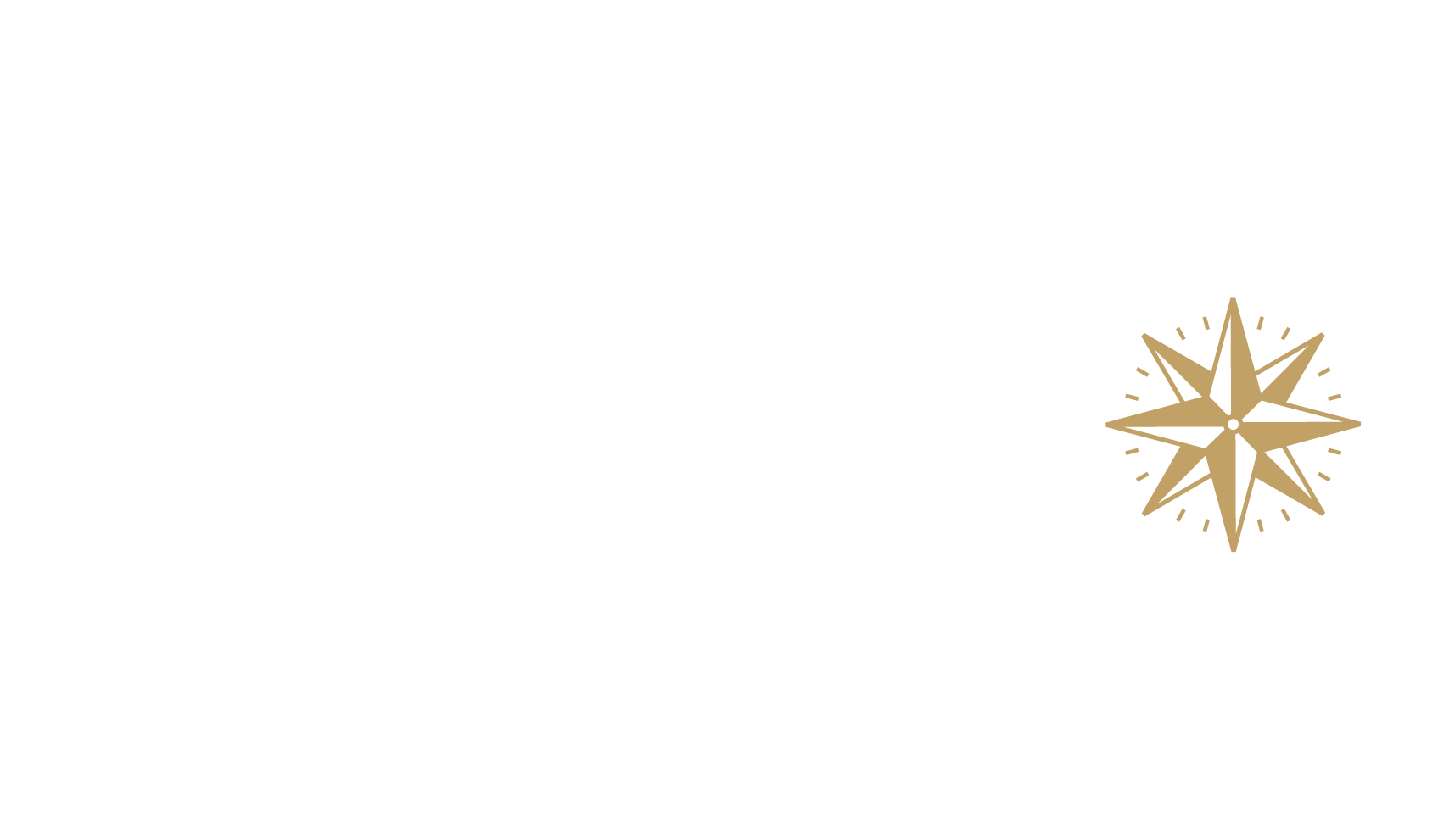 The Cottages at Langley Cove logo with a star.
